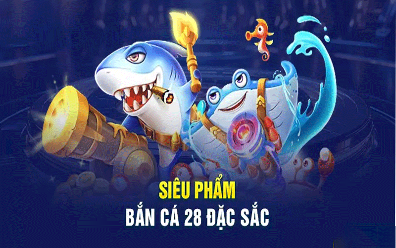 Siêu phẩm bắn cá 28 khám phá đại dương thú vị tại uw88